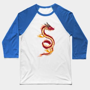 Asian Dragon Baseball T-Shirt